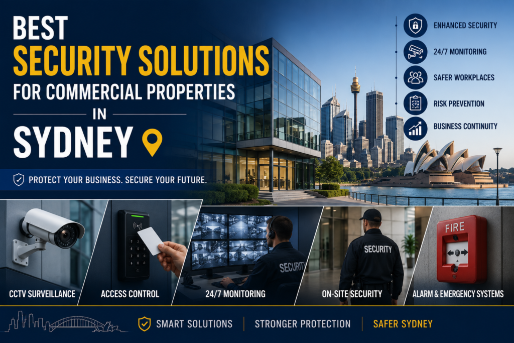 Security Solutions for Commercial Properties in Sydney